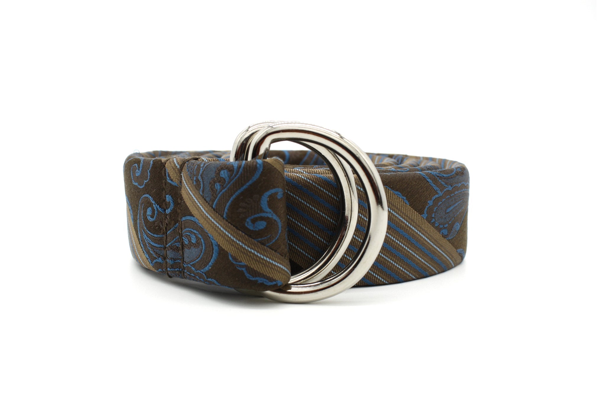 GÜRTEL BROWN PAISLEY MEETS STRIPES - KRAGÜ GmbH