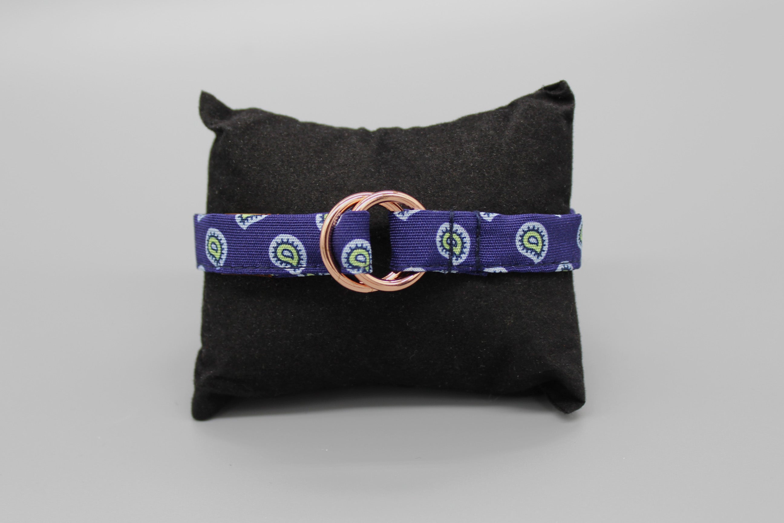 KRAGÜ BRACELET PAISLEY EYE BLUE - ROSÉ - KRAGÜ GmbH