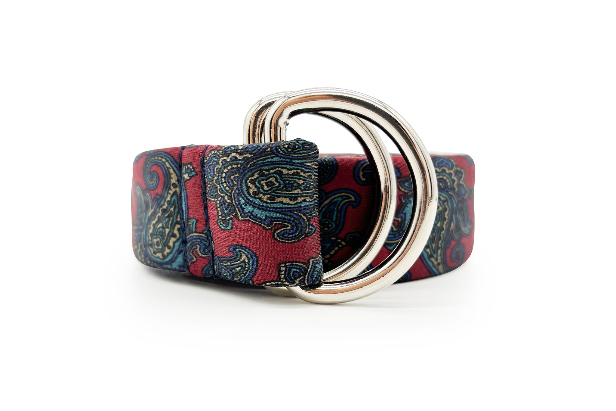 GÜRTEL RED ROSE PAISLEY
