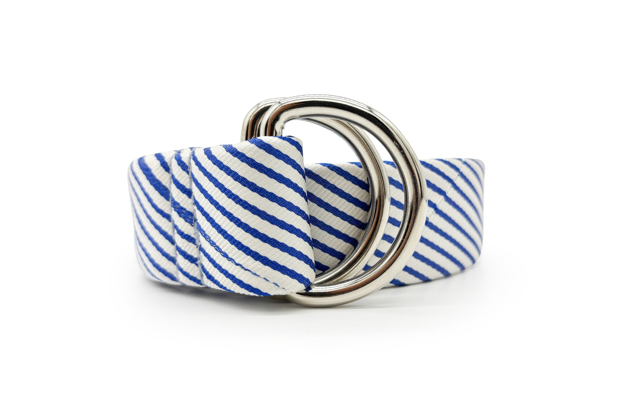 GÜRTEL BLUE FINE STRIPES