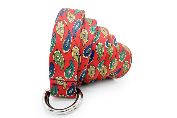 GÜRTEL BIG FIRE PAISLEY RED - KRAGÜ GmbH
