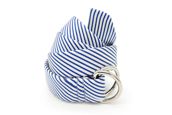 GÜRTEL BLUE FINE STRIPES - KRAGÜ GmbH