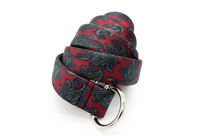 GÜRTEL RED ROSE PAISLEY - KRAGÜ GmbH