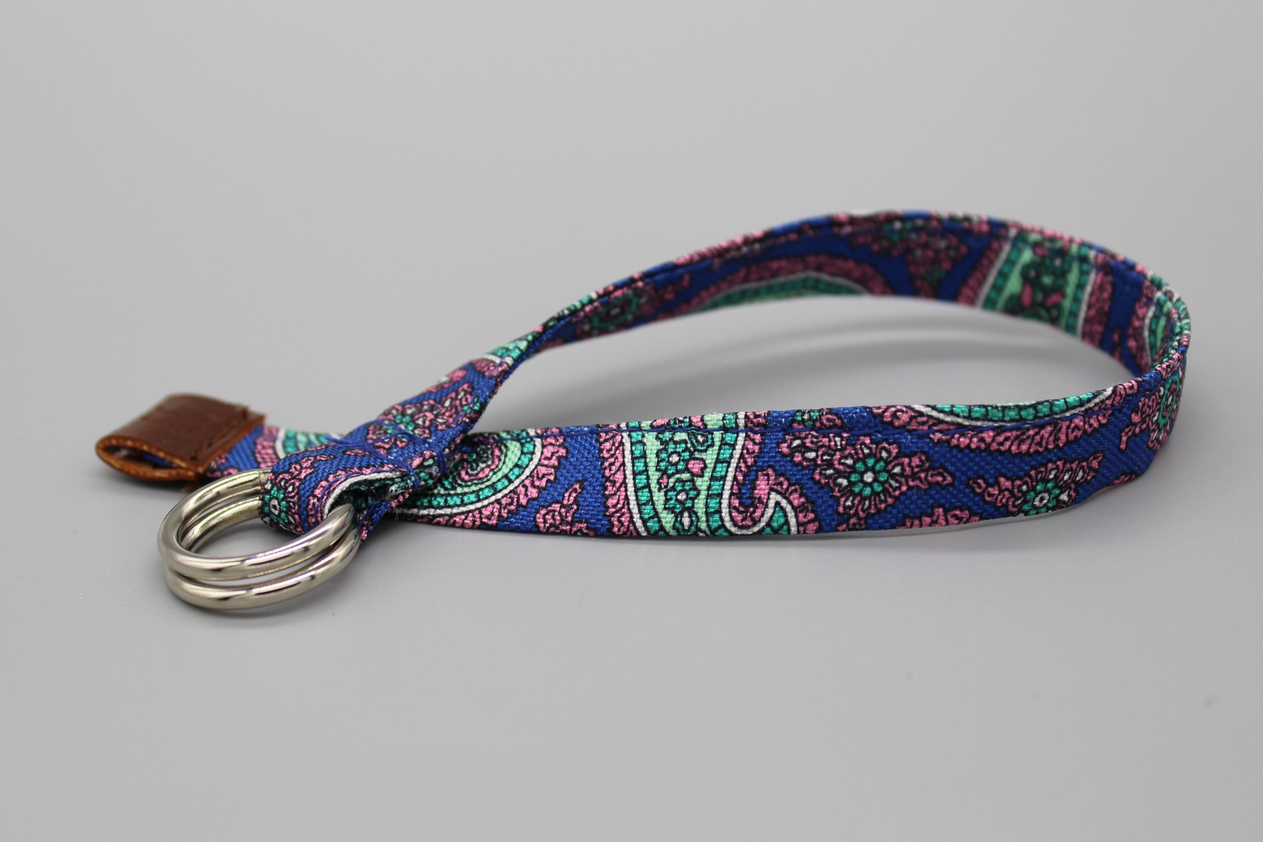 KRAGÜ BRACELET PAISLEY CORAL BLUE - SILVER - KRAGÜ GmbH