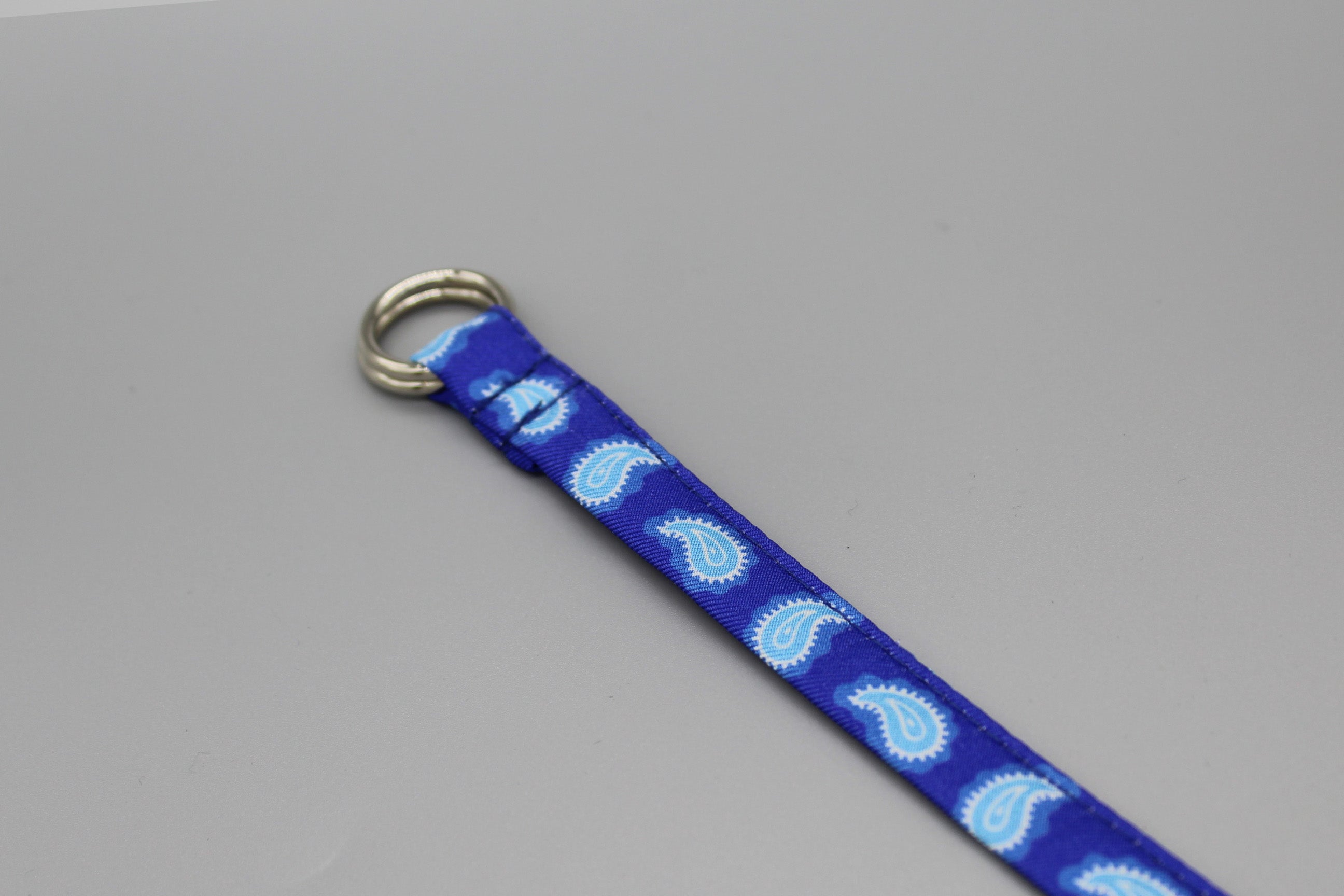 KRAGÜ BRACELET PAISLEY NEON BLUE - SILVER - KRAGÜ GmbH