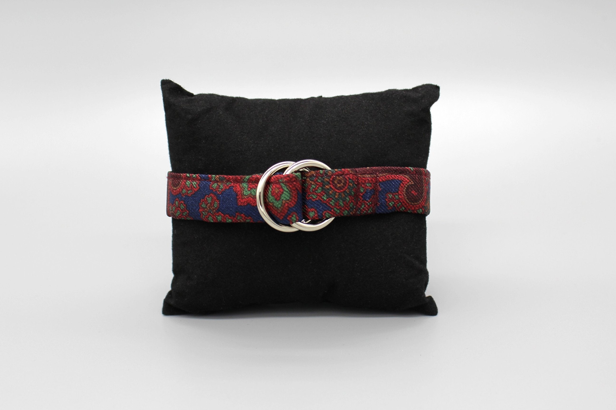 KRAGÜ BRACELET RED DAWN - SILVER - KRAGÜ ARMBAND UNISEX ARMBAND. MODERNES UND STYLISCHEN SEIDENARMBAND